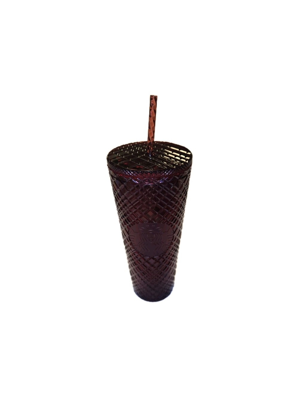 Starbucks Jeweled Merlot 2022 Cold Cup Holiday Red Venti Tumbler 24oz NWT